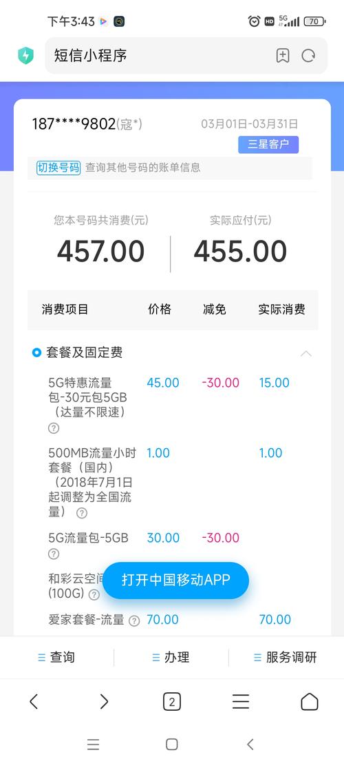 话费,查询,用户,移动,洛阳,明细,余额,服务,消费,资费